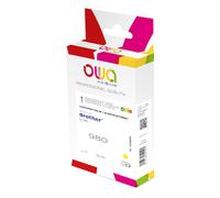 Cartouche d'encre remanufacturée OWA - standard - Jaune - pour BROTHER LC980 Y