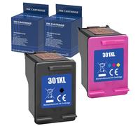 Cartouche d'encre remplacement pour HP 301XL Noir Couleur compatible HP Envy 4500 5530 DeskJet 1000 1050 1510 2050 2540 3050 OfficeJet 2600 4630