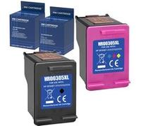 Cartouche d'encre remplacement pour HP 305XL Noir Couleur compatible HP DeskJet 2700 2710 2720 2755 2800 2821 4200 4230 DeskJet Plus 4100 4120 4130 4140 Envy 6010 6020 6030 6400 Envy Pro 6400 6420 645