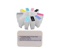 Cartouche d'encre sans puce compatible avec SC-P700 SC-P900 SC-P703 SC-P704 SC-P706 SC-P708 SC-P903 SC-P904 SC-SP906 SP908 Europe T46S T47A adaptée à une utilisation sur imprimante(CARTRIDGE W RESETTE