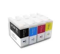 Cartouche d'encre SJIC36P Compatible for Epson CW-C6000 CW-C6500 80ml CMJN | Compatible For SJIC36P, 80 Ml, CMJN 4 Couleurs, Encre Pigmentée, Avec Puce, Compatible Avec CW-C6000/C6500(1set)