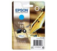 Cartouche d'encre T163, groupe 16XL, contenu 6,5 ml, 450 pages, cyan