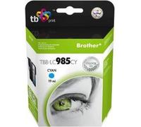 Cartouche d'encre TB compat. avec Brother LC 985 CY 100% N