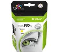 Cartouche d'encre TB compat. avec Brother LC 985 YE 100% N