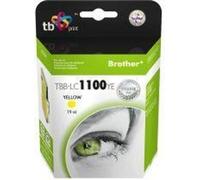 Cartouche d'encre TB compat. avec Brother LC1100Y 100% N