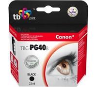 Cartouche d'encre TB compat. avec Canon PG-40, 0615B001 Bk