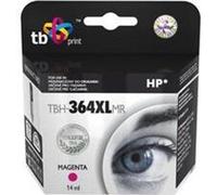 Cartouche d'encre TB compat. avec HP CB324EE (No.364), TBH-364XLMR, Magenta