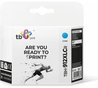 Cartouche d'encre TB compat. avec HP OfficeJet Pro 8025 912XL, CY reman.