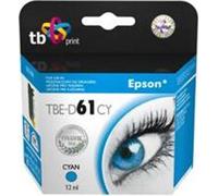 Cartouche d'encre TB compatible avec Epson T0612 Cyan