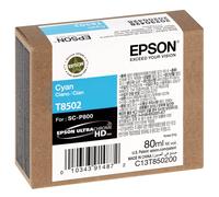 Cartouche d'encre traceur EPSON SC-P800 - Cyan - 80ml - T8502