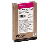 Cartouche d'encre traceur EPSON T603B Pour imprimante 7800/9800 Magenta - 220ml