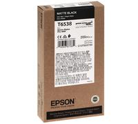 Cartouche d'encre traceur EPSON T6538 Pour imprimante 4900 Noir mat - 200ml