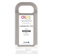 Cartouche d'encre traceur remanufacturable OWA - standard - Noir Mat - pour CANON PFI-703 MBK