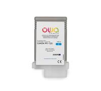 Cartouche d'encre traceur remanufacturée OWA - standard - Cyan - pour CANON PFI-120 C