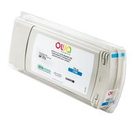 Cartouche d'encre traceur remanufacturée OWA - standard - Cyan - pour HP 773C