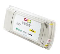 Cartouche d'encre traceur remanufacturée OWA - standard - Jaune - pour HP 771C