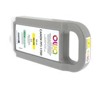 Cartouche d'encre traceur remanufacturée OWA - standard - Yellow - pour CANON PFI-1700 Y