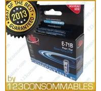 Cartouche d'encre - UPRINT - T071 - Noir - 11 ml - Compatible Jet d'encre