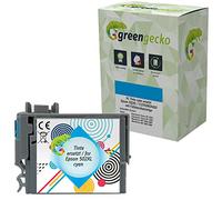 Cartouche d'encre XL cyan de rechange Epson C13T02W24010 I 502XL pour Epson Expression Home XP 5100, XP 5105, XP 5115, Workforce WF 2860DWF, WF 2865DWF - Bleu