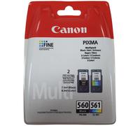 Cartouche d'impression originale Canon 3713C001 / PG560 + CL561, multipack