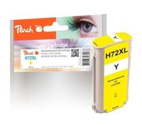 Cartouche d'impression PEACH - Jaune - HP DesignJet T1100 - 138 ml