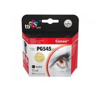 Cartouche d'impression TB Print TBC-PG545XLB - Canon PIXMA iP2850, MG2950, MG2550, MG2450, MX495 - Noir - 15 ml