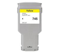 Cartouche d'imprimante 300 ml 745 compatible avec HP DesignJet Z2600/Z5600(Y 1pc)