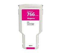 Cartouche d'imprimante multifonction 300 ml 766 compatible avec HP DesignJet XL 3600(1 Magenta)