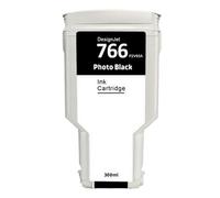 Cartouche d'imprimante multifonction 300 ml 766 compatible avec HP DesignJet XL 3600(1 Photo Black)