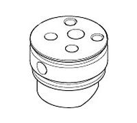 cartouche d'insertion Dornbracht EHM 0918401241090 x 30 mm