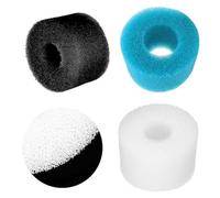 Cartouche en mousse réutilisable pour filtre de piscine - 20 x 10 x 4 cm - Lavable - Haut rebond - Pour pompes filtrantes Intex de type A - Bleu clair