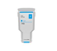 Cartouche Encre 745XL Compatible avec HP DesignJet Z2600 Z5600 | Impression Grand Format, Encre Pigmentée, Capacité 300ml, Sortie Stable, Remplacement(CY)