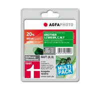 CARTOUCHE ENCRE AGFA PHOTO pour brother LC-985 LOT DCP J515W J315W MFC J220 J410