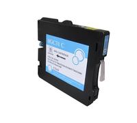 Cartouche Encre Compatible Ricoh GC31 XL Cyan - pour Imprimante Ricoh