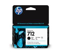 Original HP 3ED70A / 712 Cartouche d'encre noire