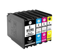 Cartouche Encre T04A T04B T912XL Compatible avec Epson WF-C8190