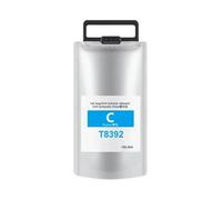 Cartouche Encre T839 Compatible avec Epson Workforce Pro WF-R8590 | Impression Bureau, Version Europe, Encre Pigmentée, Sortie Stable, Poche D'Encre(C)