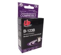 Cartouche encre UPrint compatible BROTHER LC-123 noire