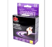 Cartouche encre UPrint compatible BROTHER LC-22UY jaune