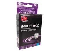 Cartouche encre UPrint compatible BROTHER LC-980/LC-1100C cyan