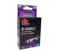 Cartouche encre UPrint compatible BROTHER LC225XLC cyan