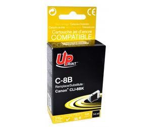 Cartouche encre UPrint compatible CANON CLI-8BK noir