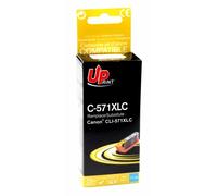 Cartouche encre UPrint compatible CANON CLI571 XL C Cyan