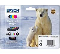 Cartouche Epson 26XL Orso Polaire Multipack Format XL 4 Couleurs