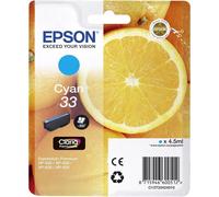 CARTOUCHE EPSON 33 CYAN / orange bleu t3342 t33 pour Expression premium xp-530