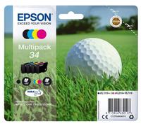 Epson 34 Multipack - pack de 4 - noir, jaune, cyan, magenta - originale - cartouche d'encre - C13T34664020