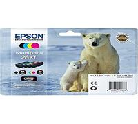 Cartouche EPSON C13T26364020 26XL - Noir + 3 couleurs