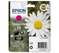 CARTOUCHE EPSON MAGENTA T1803 / paquerette marguerite t18 18 pas cyan jaune noir