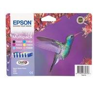 Cartouche Epson T080740 - Pack de 6 cartouches d'encre G