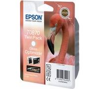 Cartouche Epson T0870 x2 optimiseur de brillance G